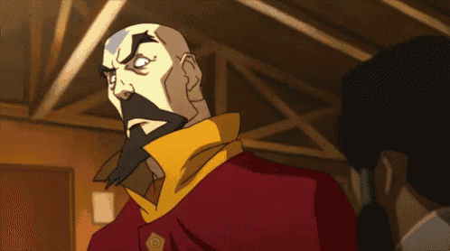 a cartoon character with a beard and mustache says " do n't "