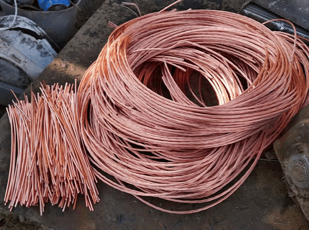 a bunch of copper wires on a table