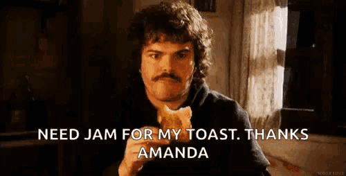 Jack Black Eating GIF