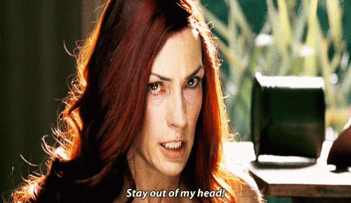 Stay Out Of My Head Jean Grey GIF