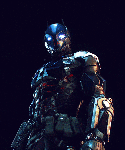 a man in a futuristic armor with the number 11 on his sleeve