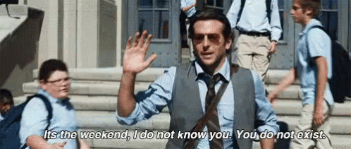 See You On Monday, Suckas GIF - The Hangover Bradley Cooper I Do Not Know You GIFs