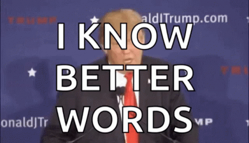 Donald Trump I Know Better Words GIF - Donald Trump I Know Better Words Speech GIFs
