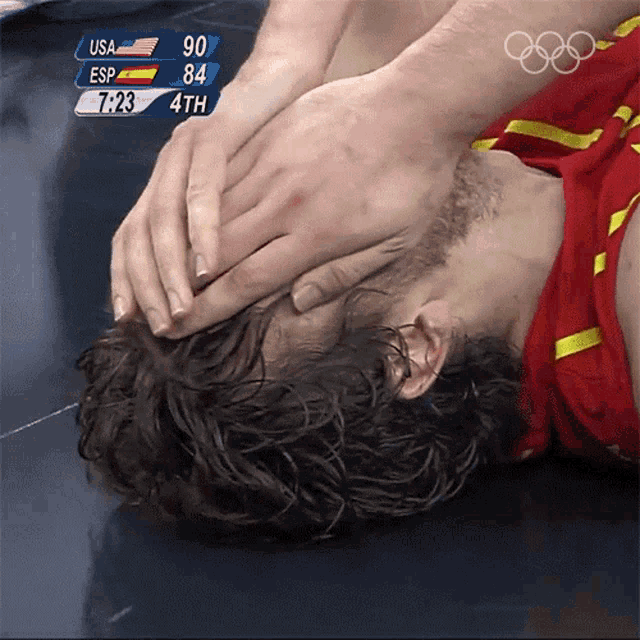 Injured Pau Gasol GIF - Injured Pau Gasol Olympics GIFs