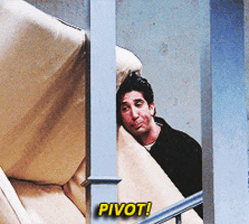 Pivot Ross GIF