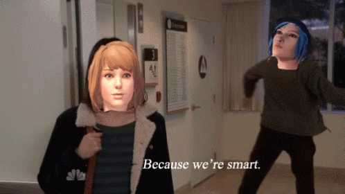 Life Is Strange Because GIF - Life Is Strange Because Were GIFs