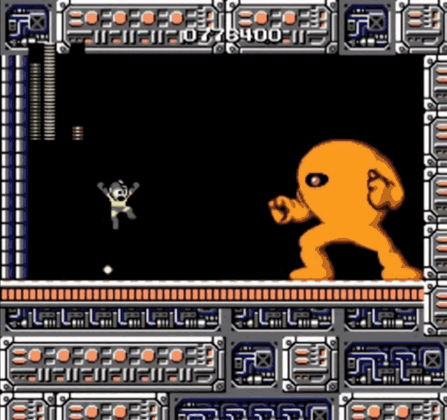 Megaman Yellow Devil GIF