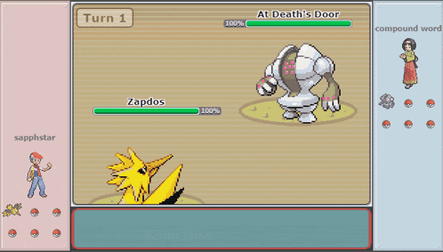 a screenshot of a video game with a pokemon named snorlax on the screen