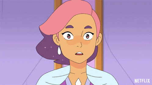 Shocked Glimmer GIF - Shocked Glimmer She Ra And The Princesses Of Power GIFs