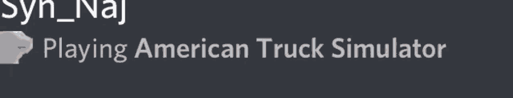 a person is playing american truck simulator on a computer