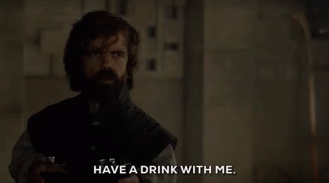 Tyrian Flirt GIF - Tyrian Flirt Have A Drink With Me GIFs