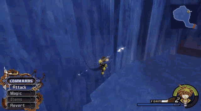 a screenshot of a video game with a character named king