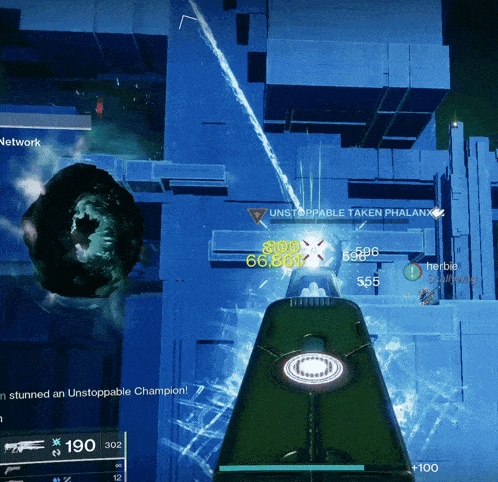 a screenshot of a video game that says unstoppable taken phalanx on it