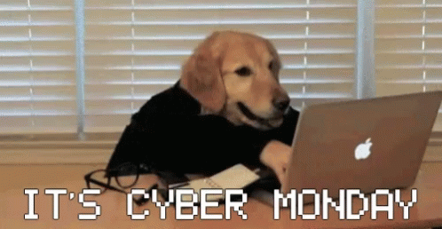 Its Cyber Monday Dog GIF - Its Cyber Monday Dog Typing GIFs