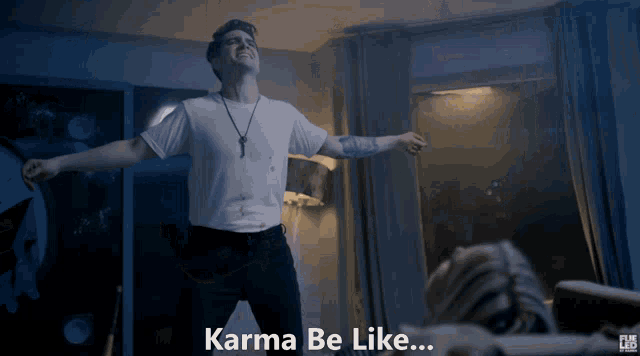 Karma Panic At The Disco GIF - Karma Panic At The Disco Brendon Urie GIFs