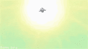 a pixel art of a person 's feet on a blue background with the words sonic gifs below them .