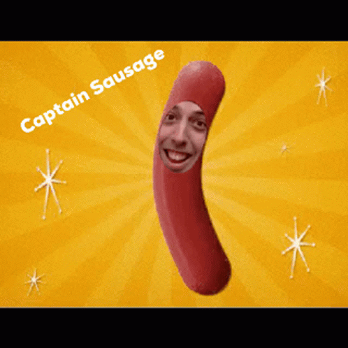 Captain Sausage Sausage GIF - Captain Sausage Sausage Smile GIFs