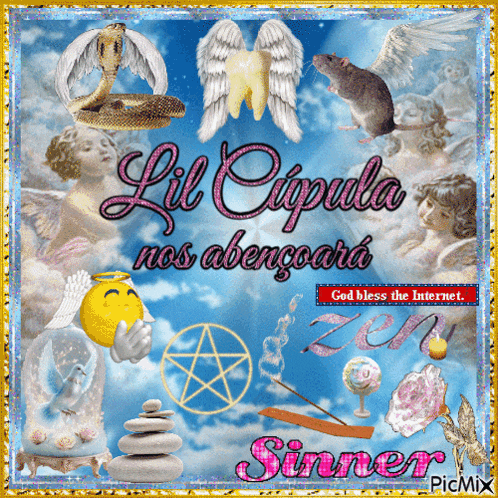 a picture that says sinner on it