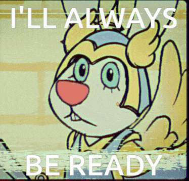 Angel Hare Ill Always Be Ready GIF - Angel Hare Ill Always Be Ready Fierce GIFs