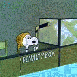 Snoopy Penalty GIF - Snoopy Penalty Hockey GIFs