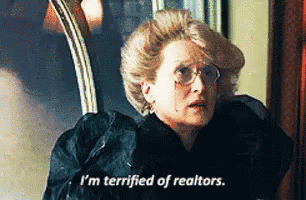 I'M Terrified Of Realtors GIF - Realtor Im Terrified Of Realtors Real Estate Agents GIFs