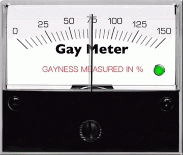 Gay Meter GIF - Gay Meter High GIFs