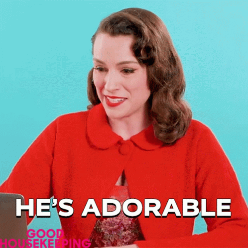 Hes Adorable Good Housekeeping GIF - Hes Adorable Good Housekeeping Ryland Adams GIFs