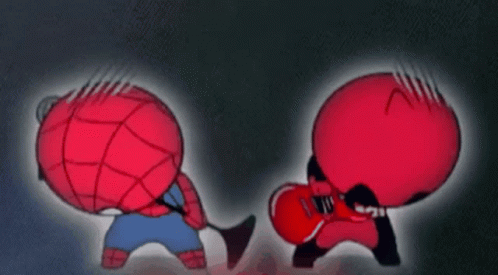 Spiderman Deadpool GIF - Spiderman Deadpool Dancing GIFs