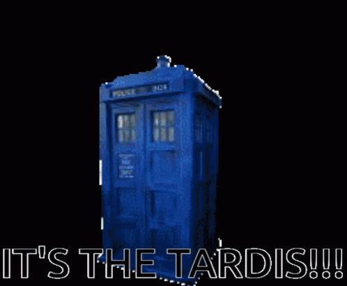 Its The Tardis Doctor Who GIF