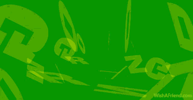 a green background with the words good morning written in yellow