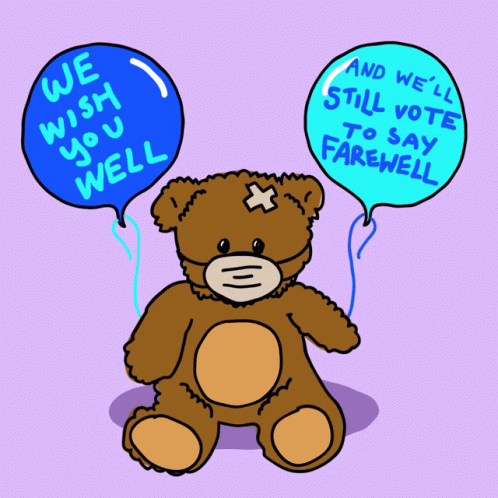 Get Well Wish You Well GIF - Get Well Wish You Well Teddy Bear GIFs