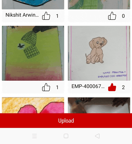 a drawing of a dog with emp 400067 written on the bottom of it