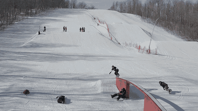 Snowboarding Trick Red Bull GIF