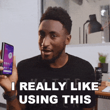 I Really Like Using This Marques Brownlee GIF - I Really Like Using This Marques Brownlee I Really Like It GIFs