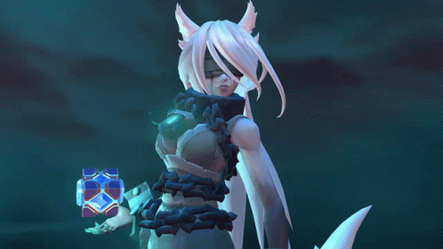 Showing Off My Power Ahri GIF - Showing Off My Power Ahri Ruined King Ultimates GIFs