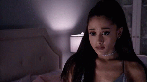 Ariana Grande Sad GIF - Ariana Grande Sad Shocked GIFs
