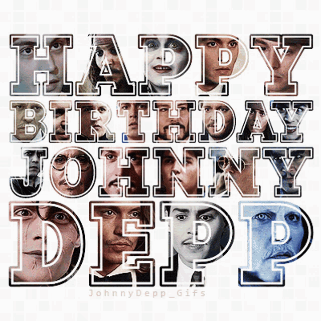 Happy Birthday Johnny Depp Smile GIF - Happy Birthday Johnny Depp Johnny Depp Smile GIFs