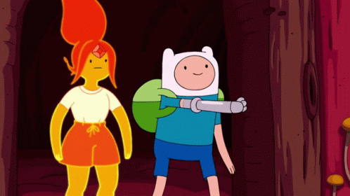 Adventure Time Finn The Human GIF - Adventure Time Finn The Human Flame Princess GIFs