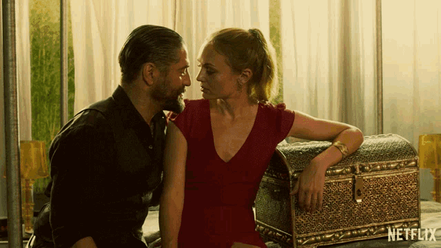 Kissing Laura Haddock GIF