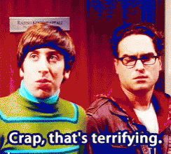 Big Bang Theory Howard Wallowitz GIF - Big Bang Theory Howard Wallowitz Thats Terrifying GIFs