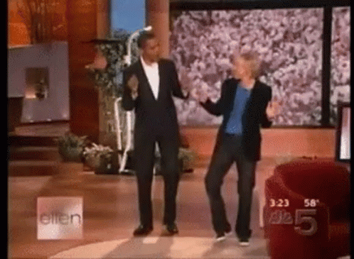 Ellen Degeneres GIF - Ellen Degeneres Obama Dance GIFs