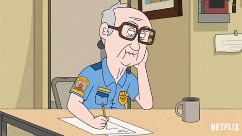 Writing Stanley Hopson GIF - Writing Stanley Hopson Paradise Pd GIFs
