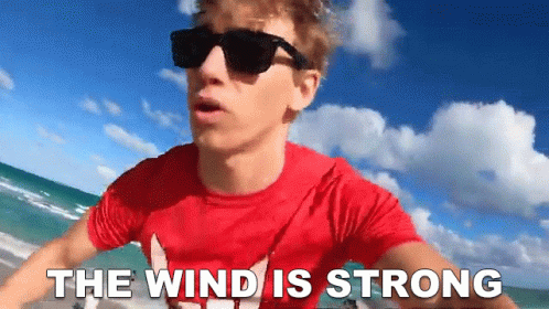 The Wind Is Strong Stephen Sharer GIF - The Wind Is Strong Stephen Sharer Windy GIFs