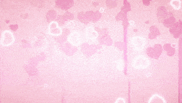 a couple of smiley faces with hearts in their eyes on a pink background