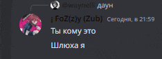 a screenshot of a conversation between wayneli daun and foz ( zly ( zub )