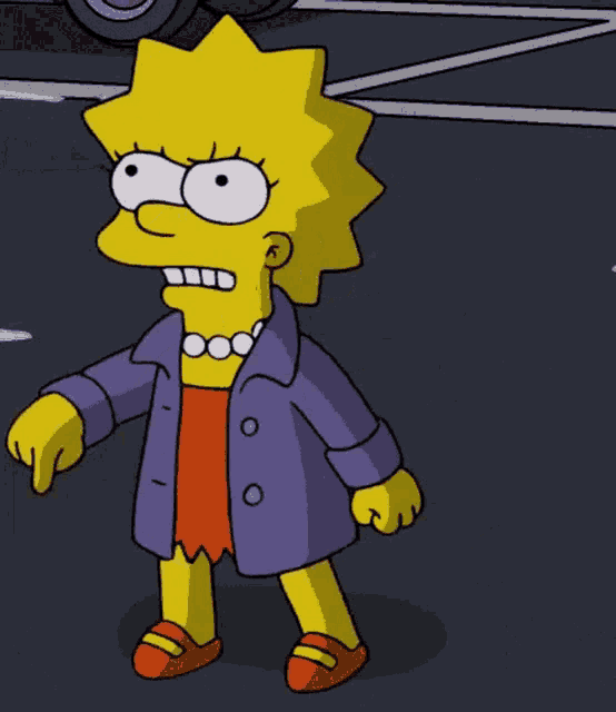 Lisa Simpson The Simpsons GIF - Lisa Simpson The Simpsons Fight Me GIFs