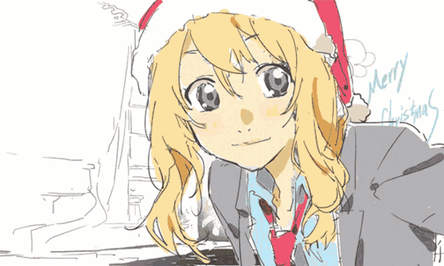 Festive Christmas GIF - Festive Christmas Anime Girl GIFs