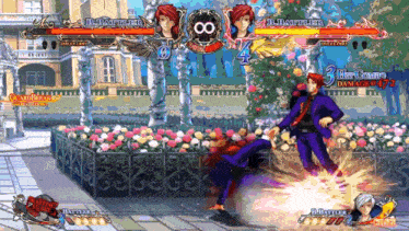a screenshot of a video game with b-battler in the middle