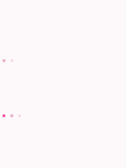 a pattern of pink squares on a white background .