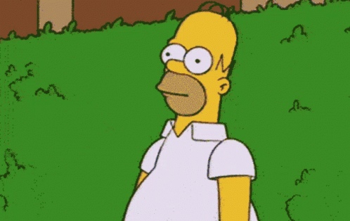 Homer Simpson Hide GIF - Homer Simpson Hide Escondiéndome De La Gente GIFs